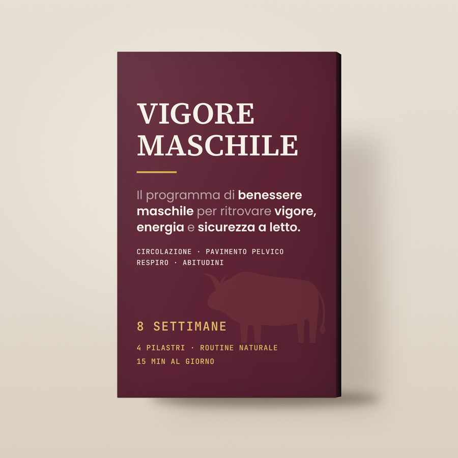 Vigore Maschile — copertina del programma