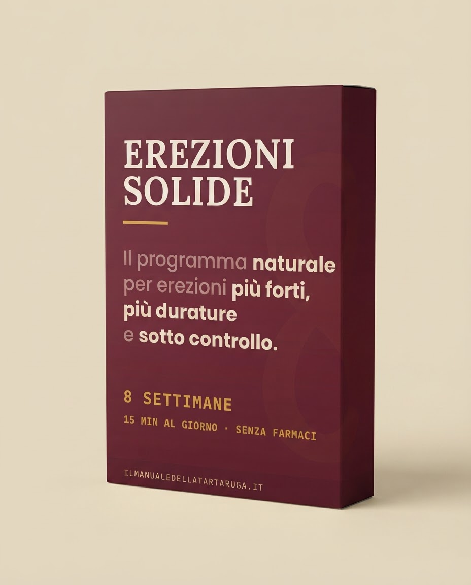 Erezioni Solide - confezione del programma naturale in 8 settimane per erezioni più forti, più durature e sotto controllo