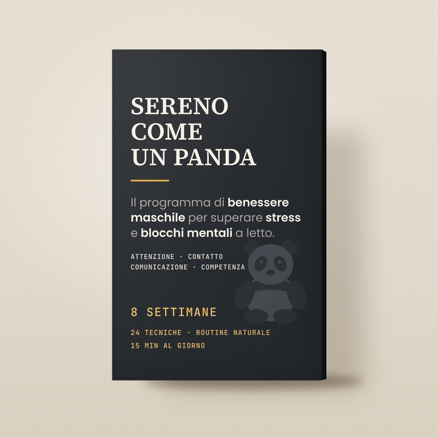 Sereno come un Panda — copertina del manuale